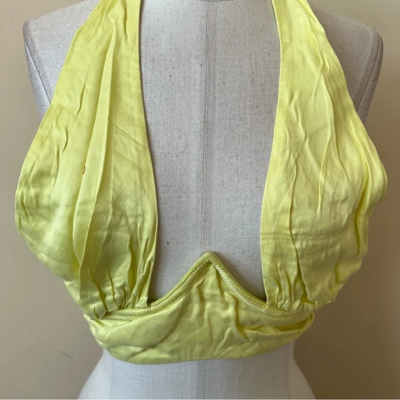 New! For Love and Lemons Rana Cross Front Crop Top NWOT 17451 - Picture 8 of 14